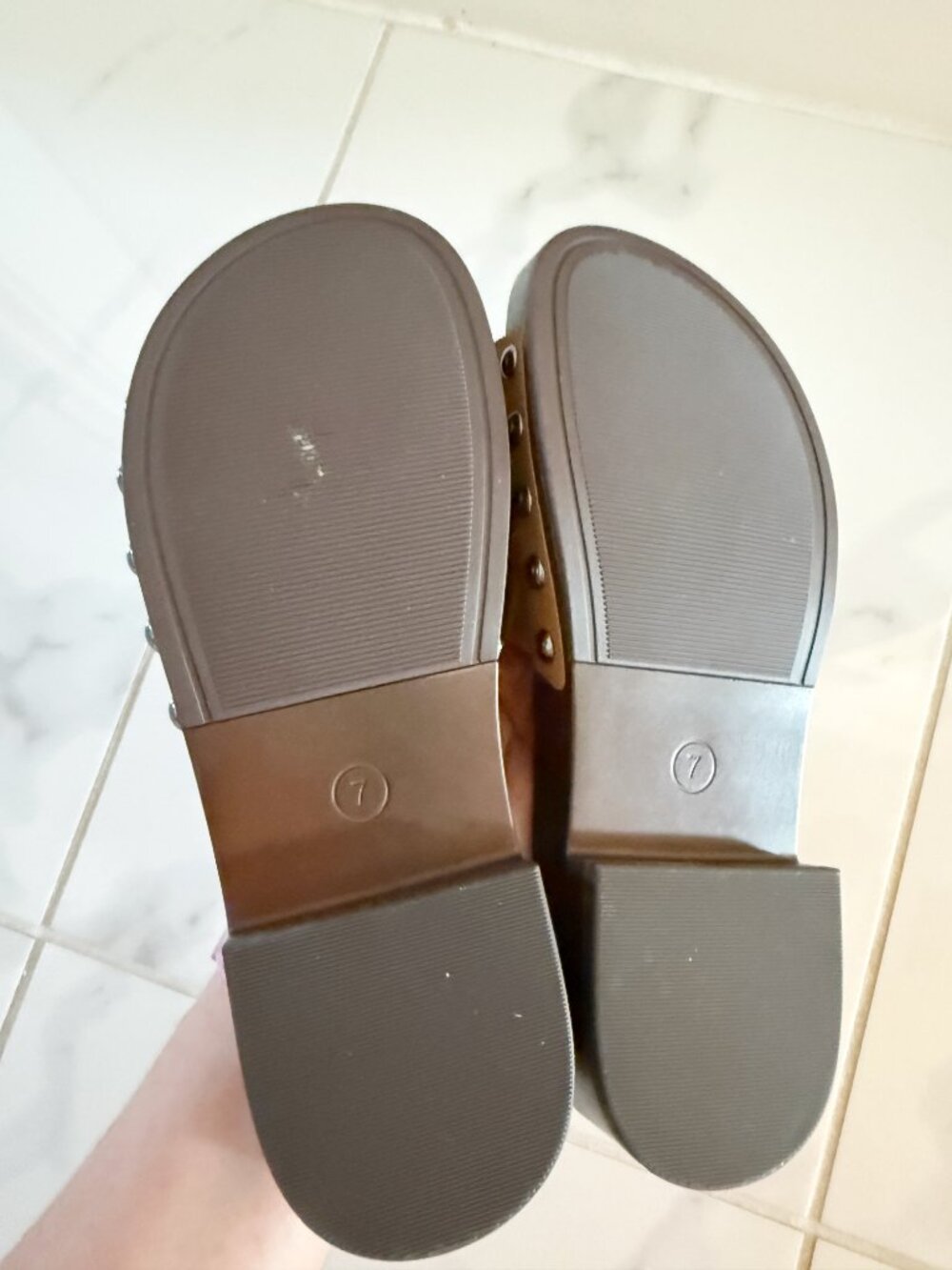 Universal Thread - Women’s Hera Western Sandals with Memory Foam Inso Brown 7 - Picture 8 of 10